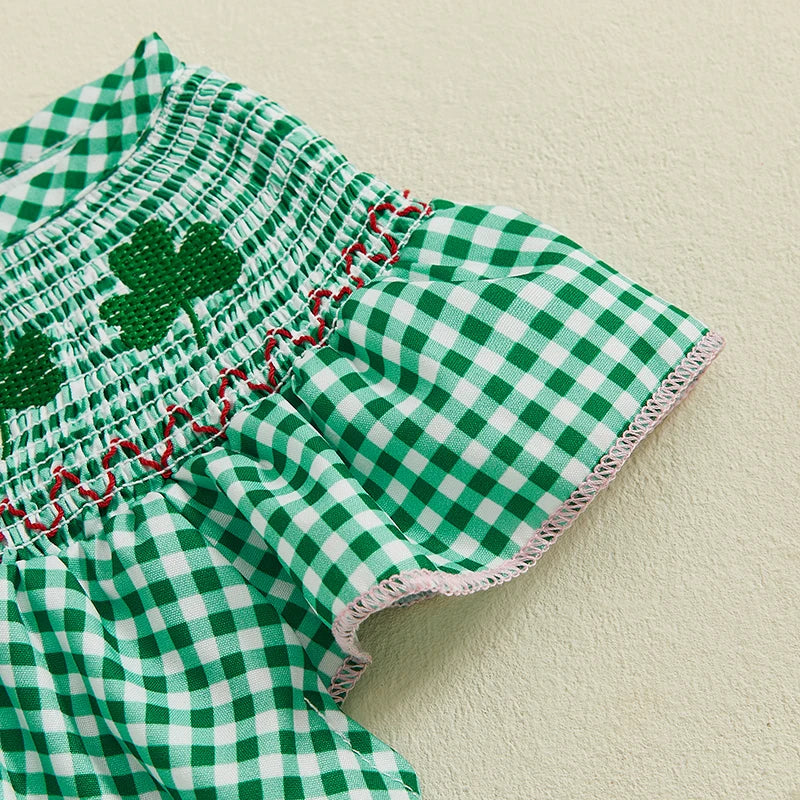 Shamrock Bubble Romper