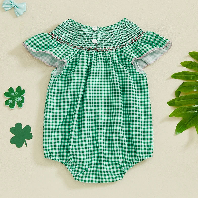 Shamrock Bubble Romper