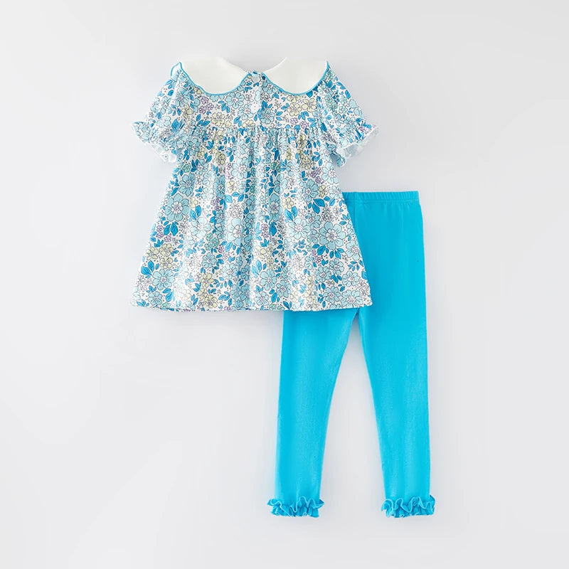 Easter Bunny Embroidery Outfit Set