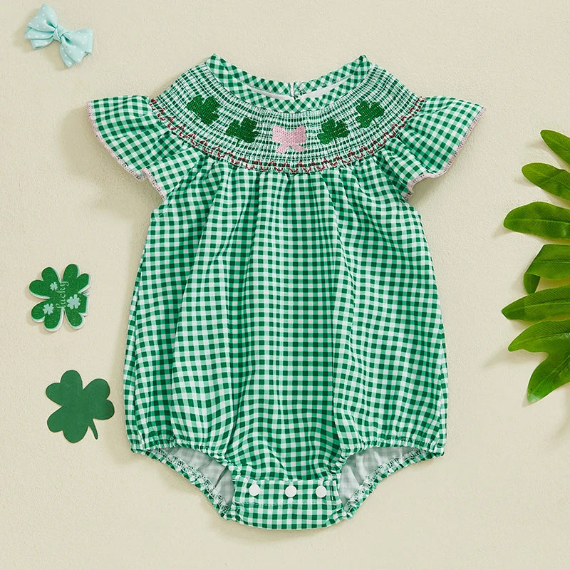 Shamrock Bubble Romper