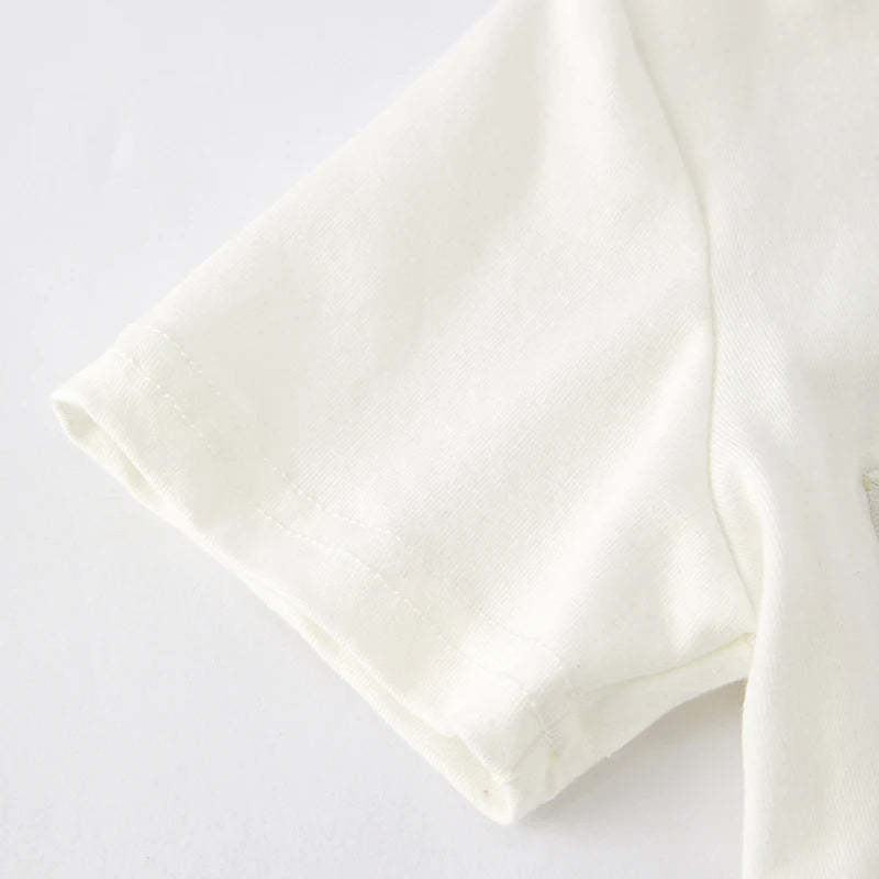 Jesus Loves Me Boys Blue Gingham Short Set