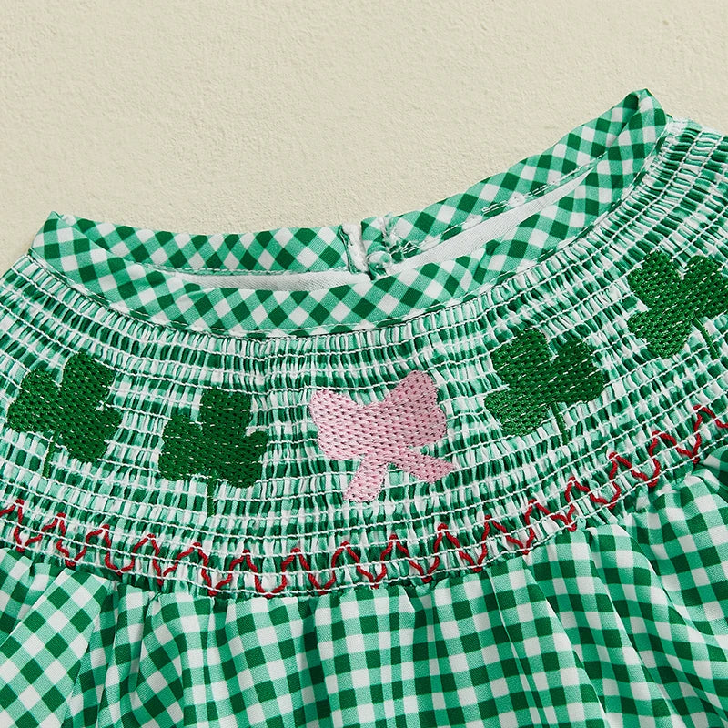 Shamrock Bubble Romper