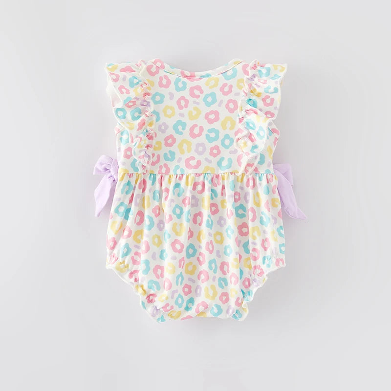 Easter Bunny Print Romper