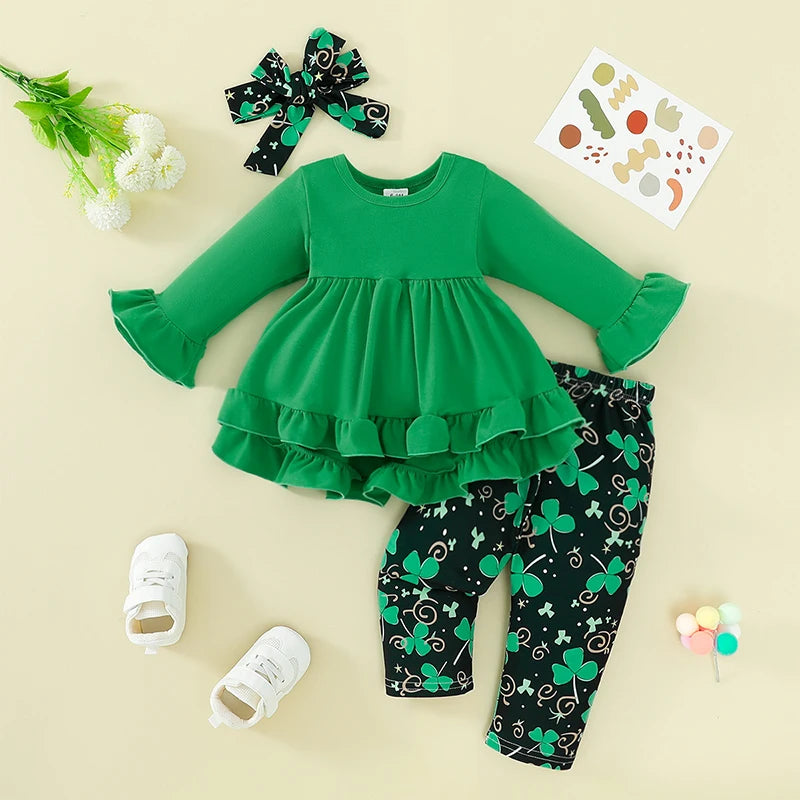 St Patricks Day Outfit Tunic dress top with pants