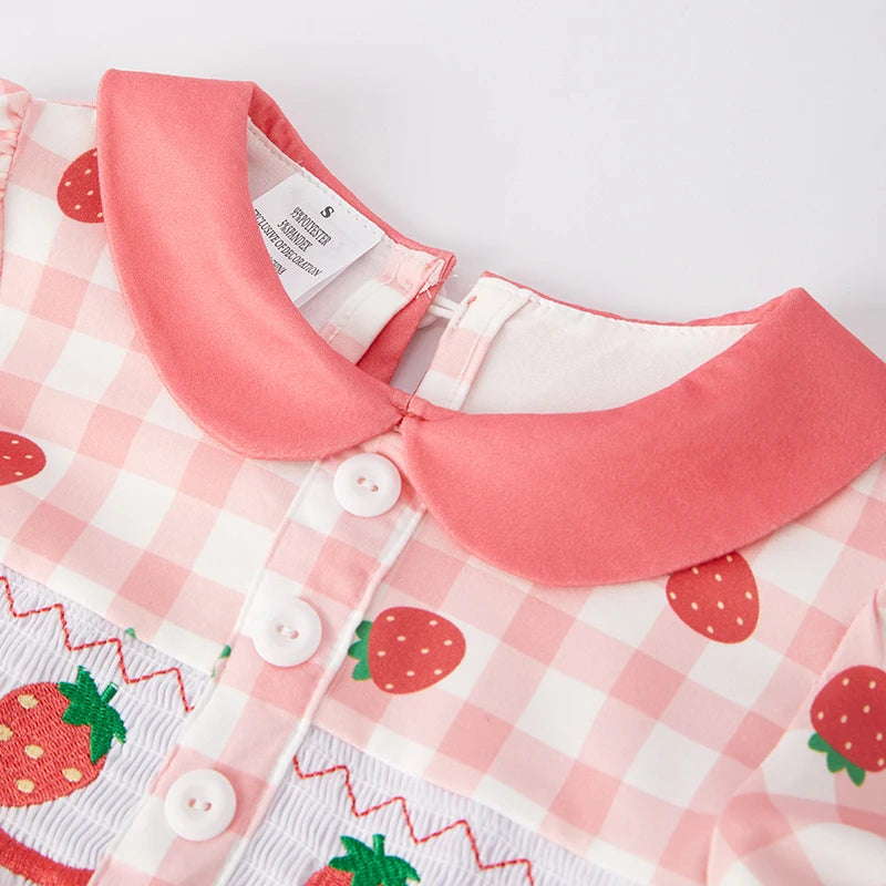 So Berry Cute Strawberry Dress