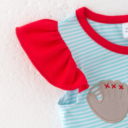 Take Me Out To The Ball Game Romper