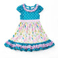 Polka Dots Floral Dress