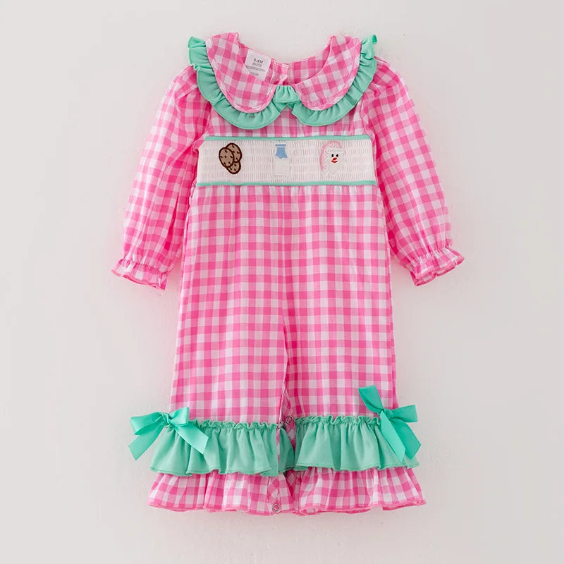 Milk + Cookies Smocked Romper