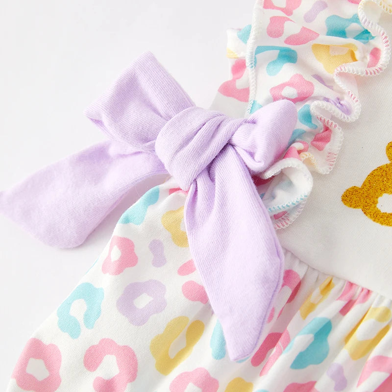 Easter Bunny Print Romper