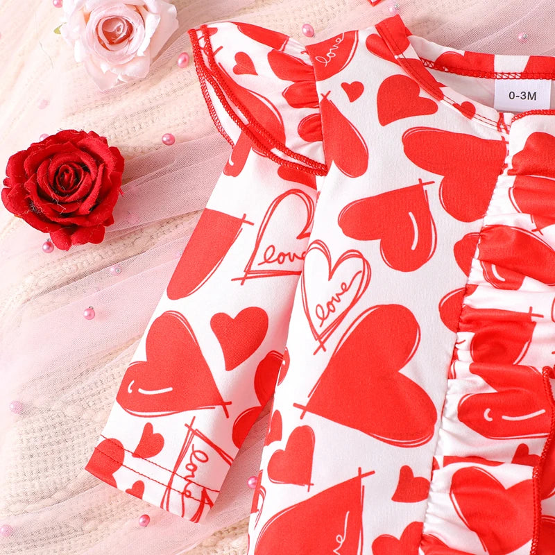 Red Heart Jumpsuit