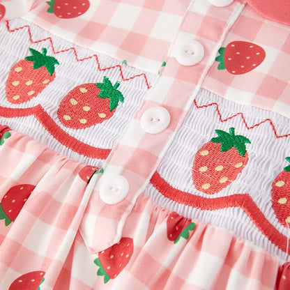 So Berry Cute Strawberry Dress