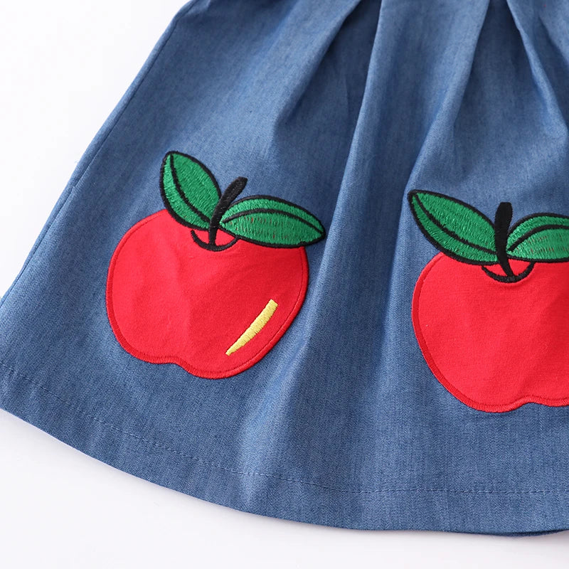 Back To School Apple Shorts set