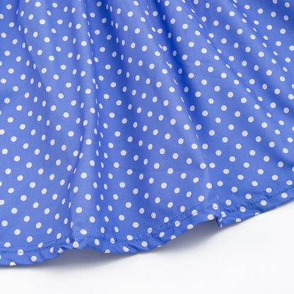 Polka Dot Farm Embroidery Dress