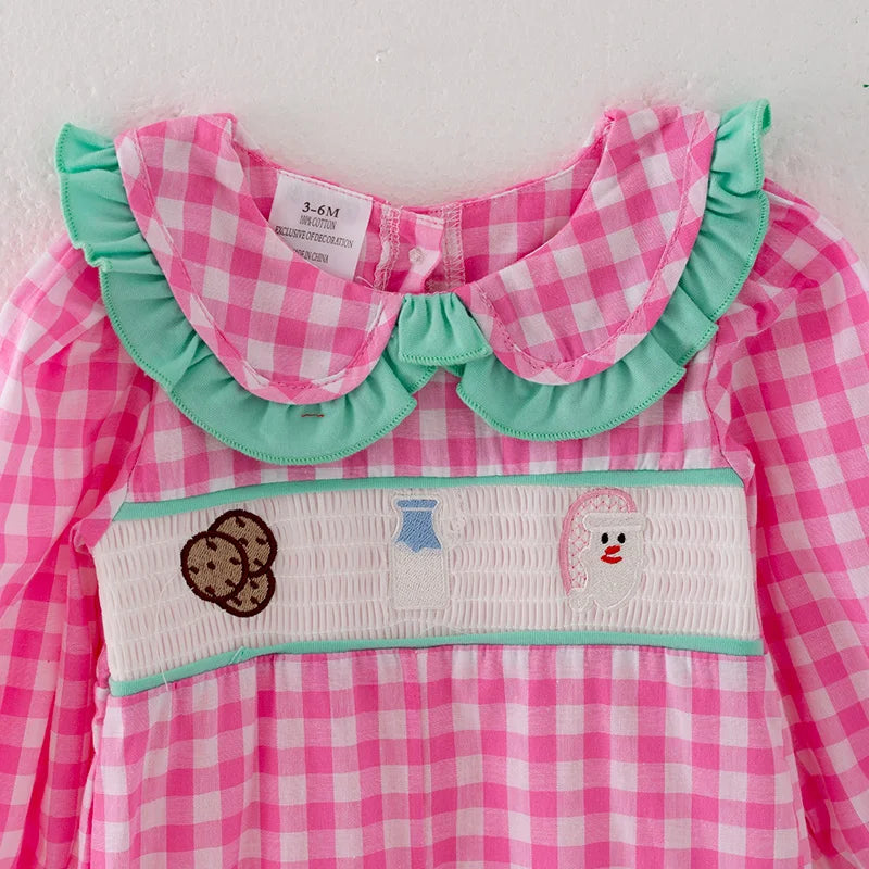 Milk + Cookies Smocked Romper
