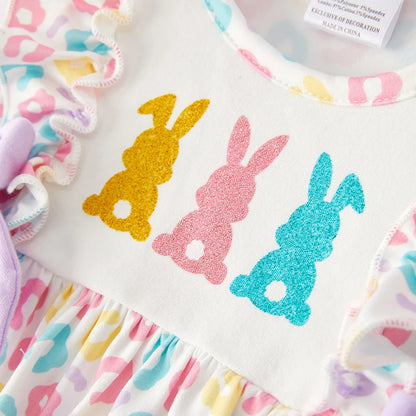 Easter Bunny Print Romper