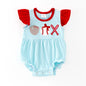 Take Me Out To The Ball Game Romper