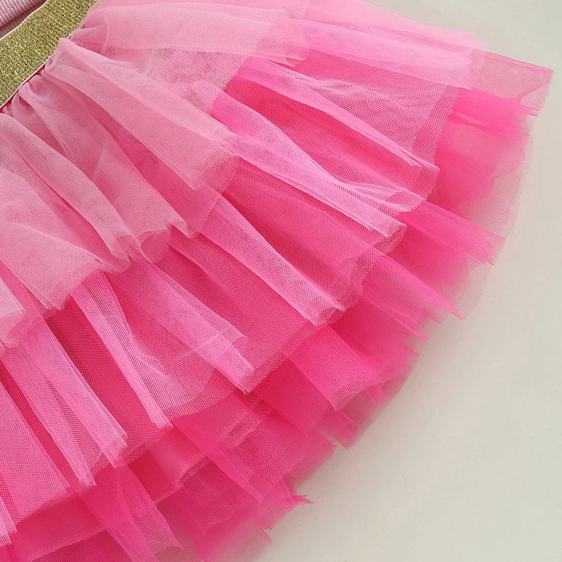 2 Piece Valentine's Day Toddler Outfit Tutu skirt