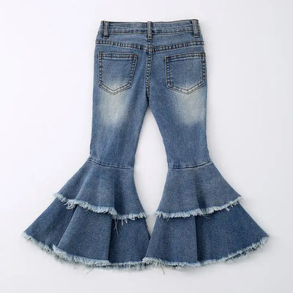 Ruffled Bell Bottoms