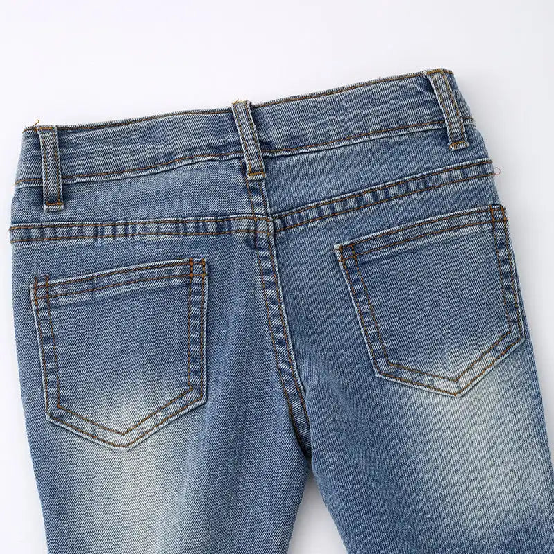 Ruffled Bell Bottoms