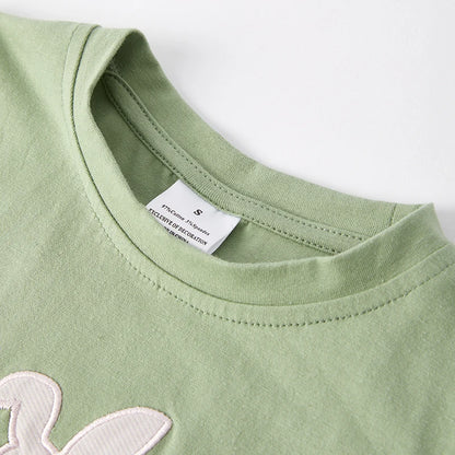 Green Gingham Boys Carrot Short Set