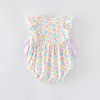 Easter Bunny Print Romper