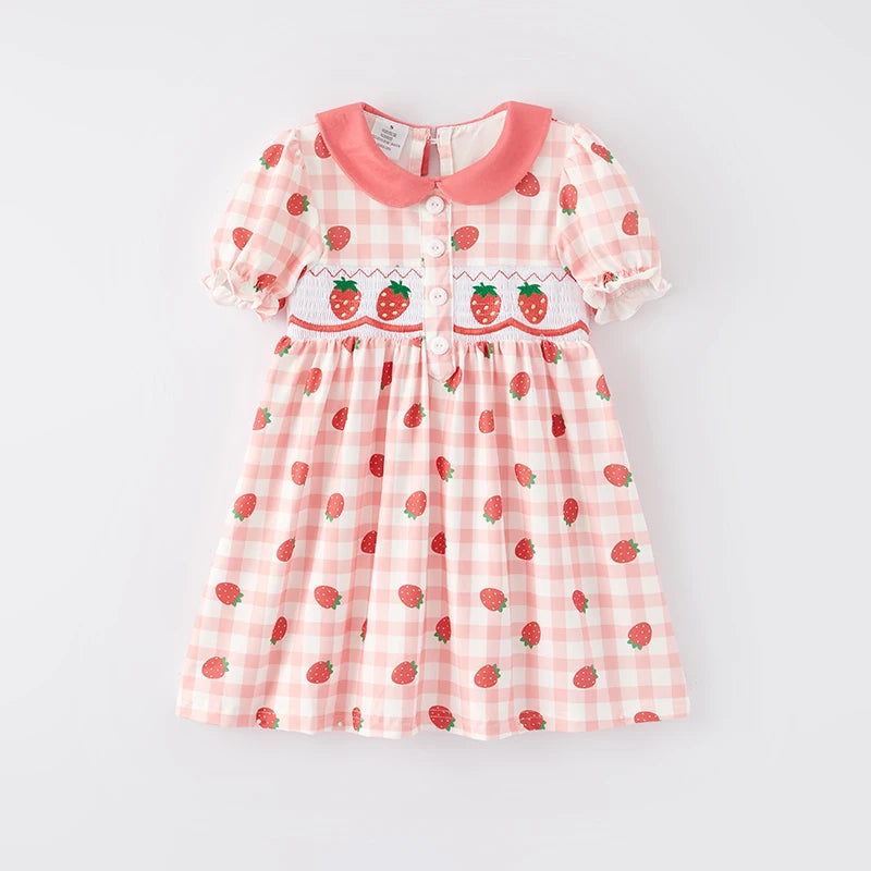 So Berry Cute Strawberry Dress