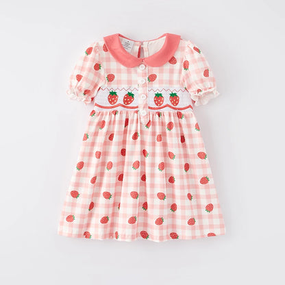 So Berry Cute Strawberry Dress
