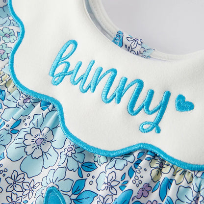 Easter Bunny Embroidery Bloomer Set